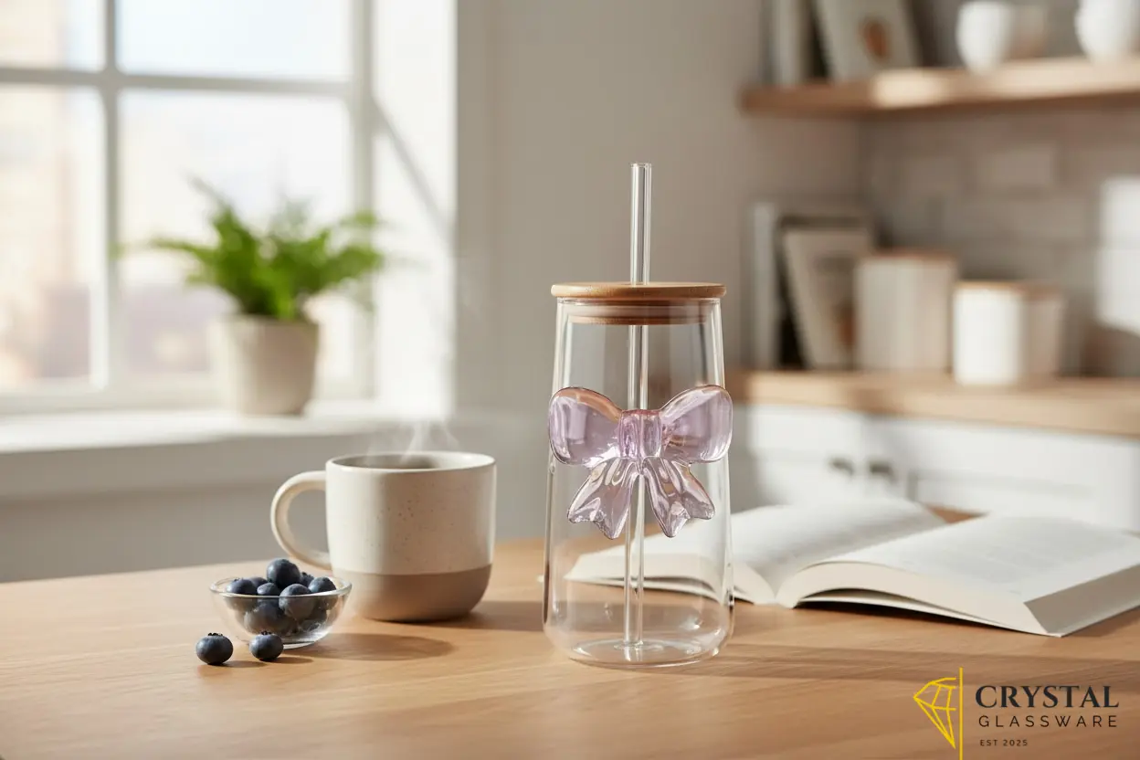 Bow Sipper Glass 